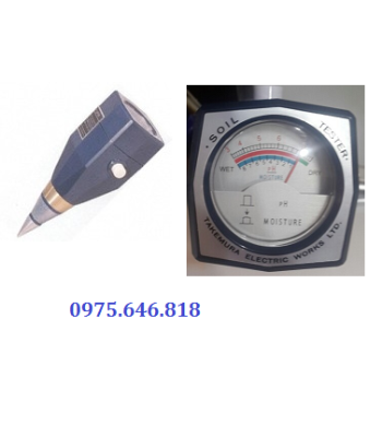 Máy đo pH và độ ẩm của đất