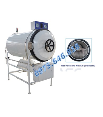 Nồi hấp tiệt trùng công suất lớn, kiểu ngang
