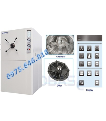 Nồi hấp tiệt trùng công suất lớn, kiểu ngang, có sấy chân không