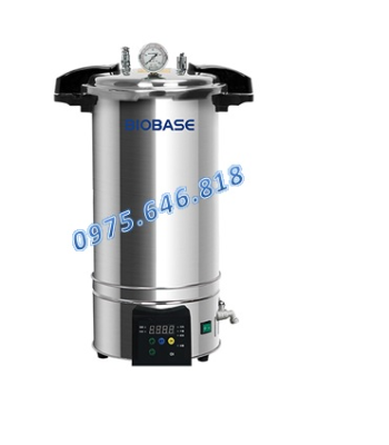 Nồi hấp tiệt trùng xách tay có cài đặt thời gian và áp suất