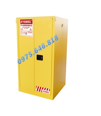 Tủ đựng hóa chất chống cháy nổ 227 lít Sysbel (cửa đóng tự động)